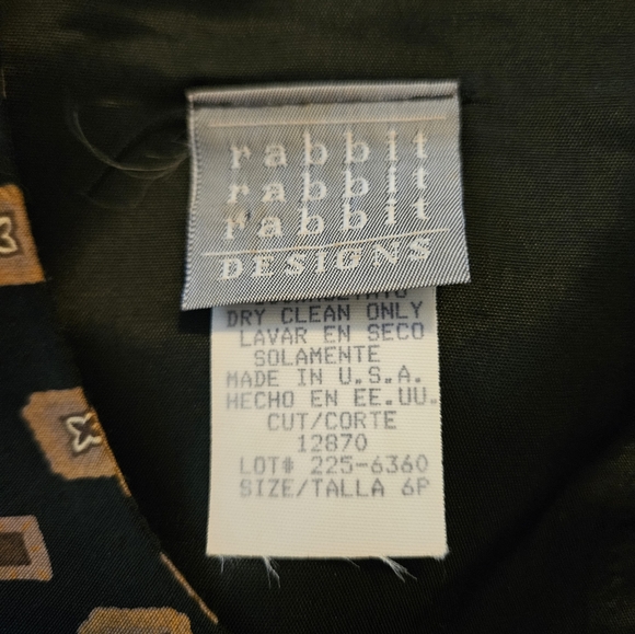 Rabbit Rabbit Rabbit - 6 Petite MINI DRESS - Picture 9 of 9